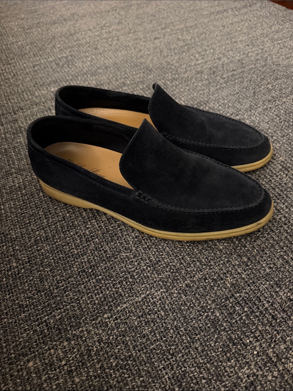 Men's Loro Piana Summer Walk Navy Blue
